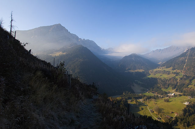 Val d'Illiez, panorama