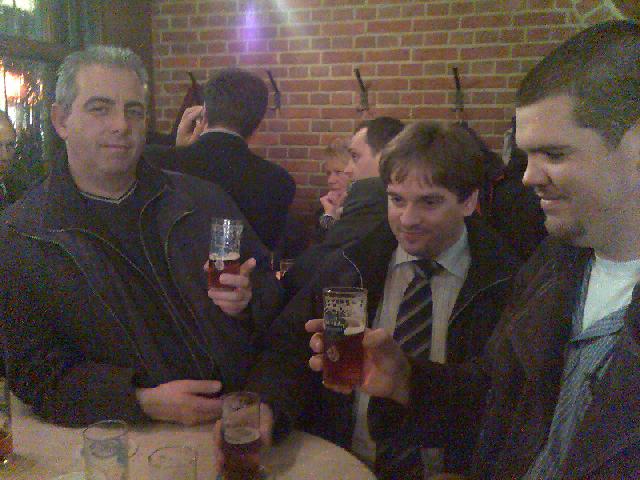 Drittes Brauhaus, Bier probieren und Räumlichkeiten anschauen: