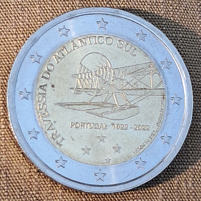 PT 2€ The 100th anniversary of the crossing the South Atlantic Ocean by air