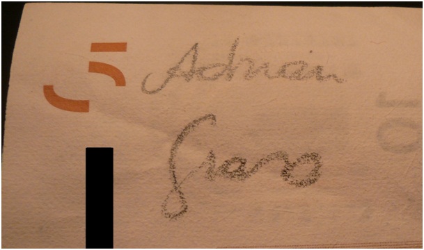 Wat staat er als tweede?