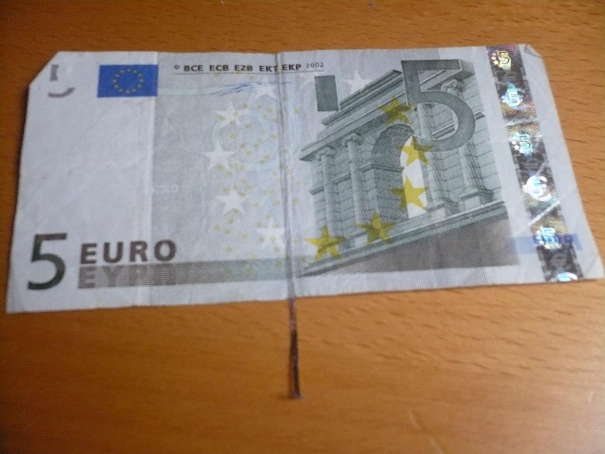 Biljet met lossse strip